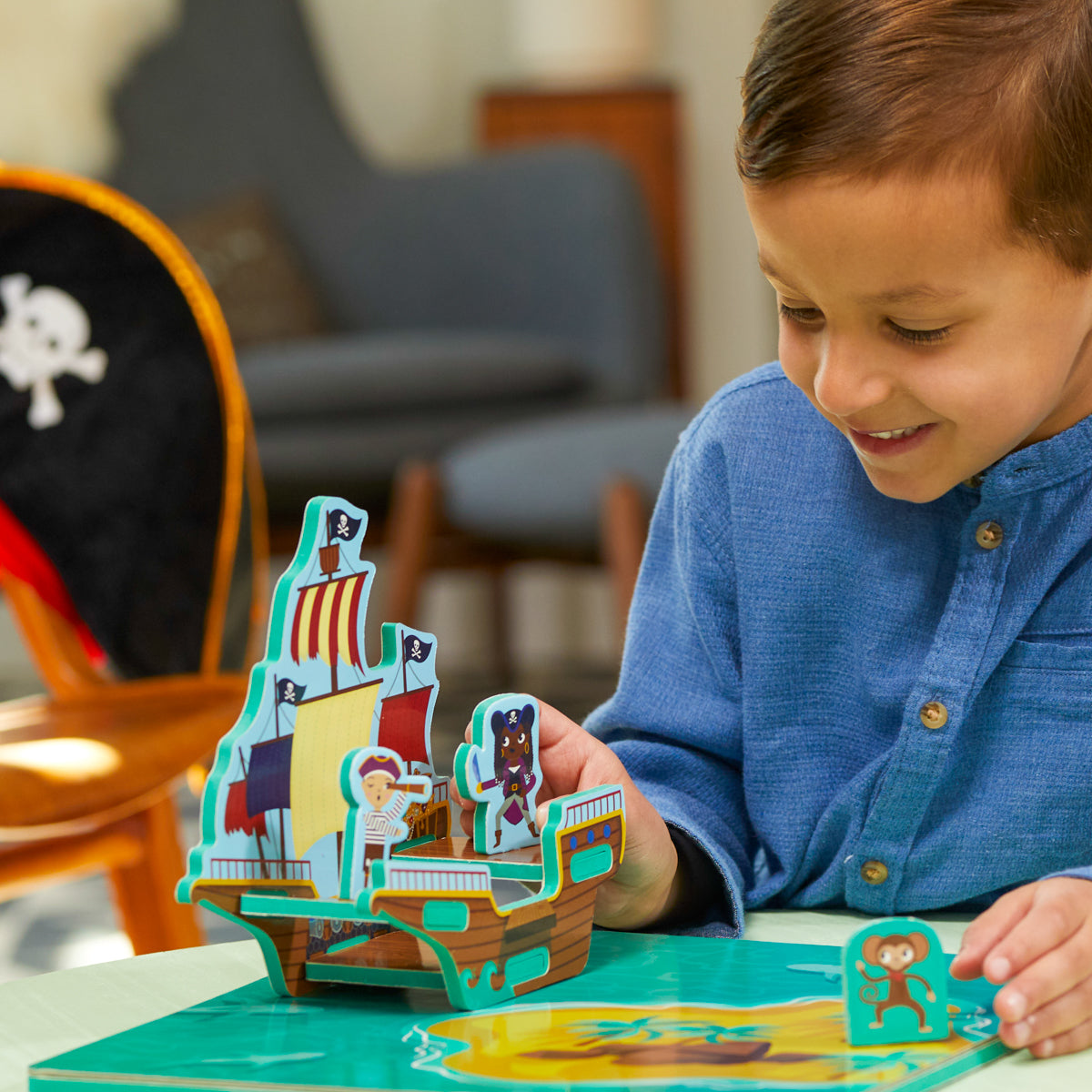 Pirate Ship Pop-Together Playworld