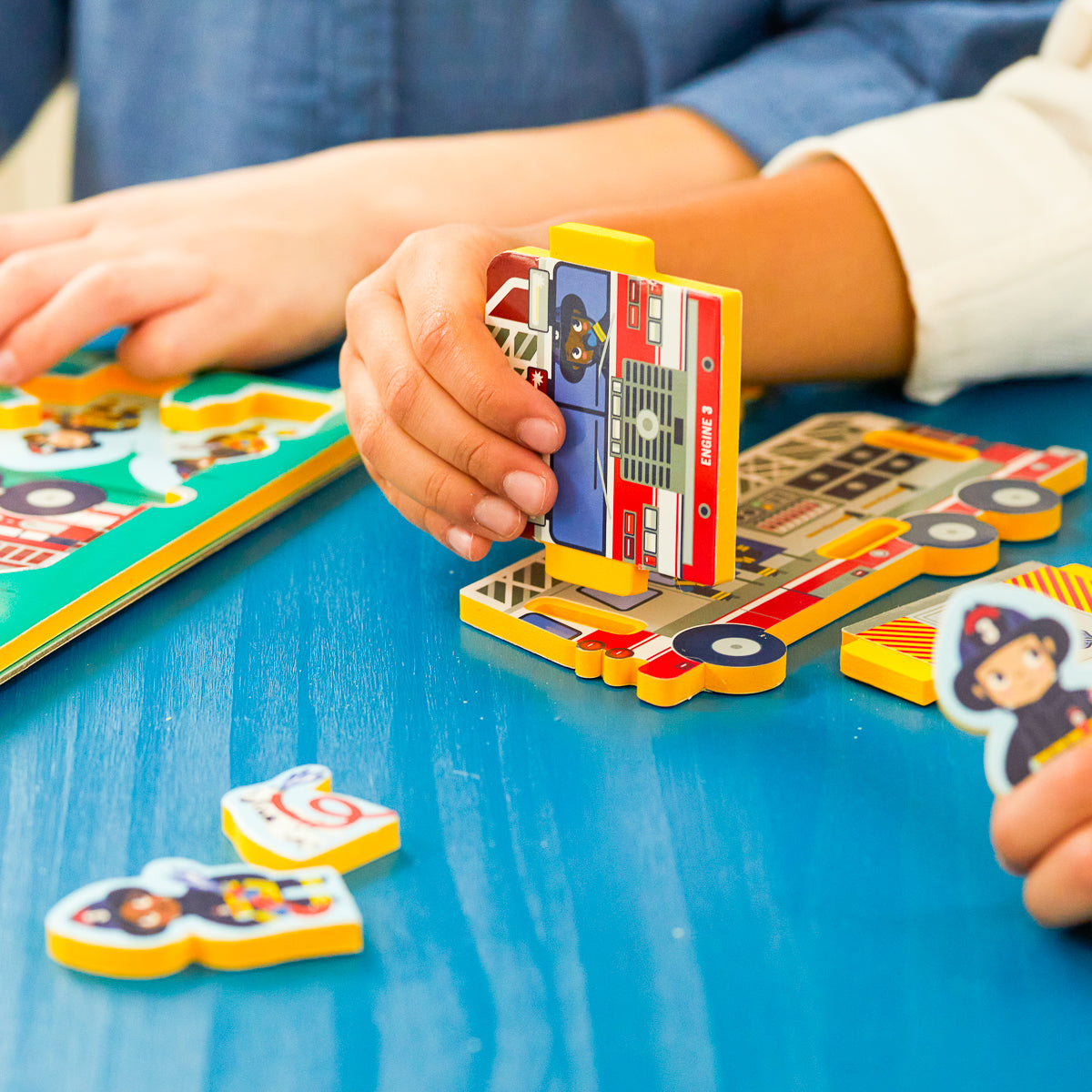 Fire Truck Pop‑Together Playworld