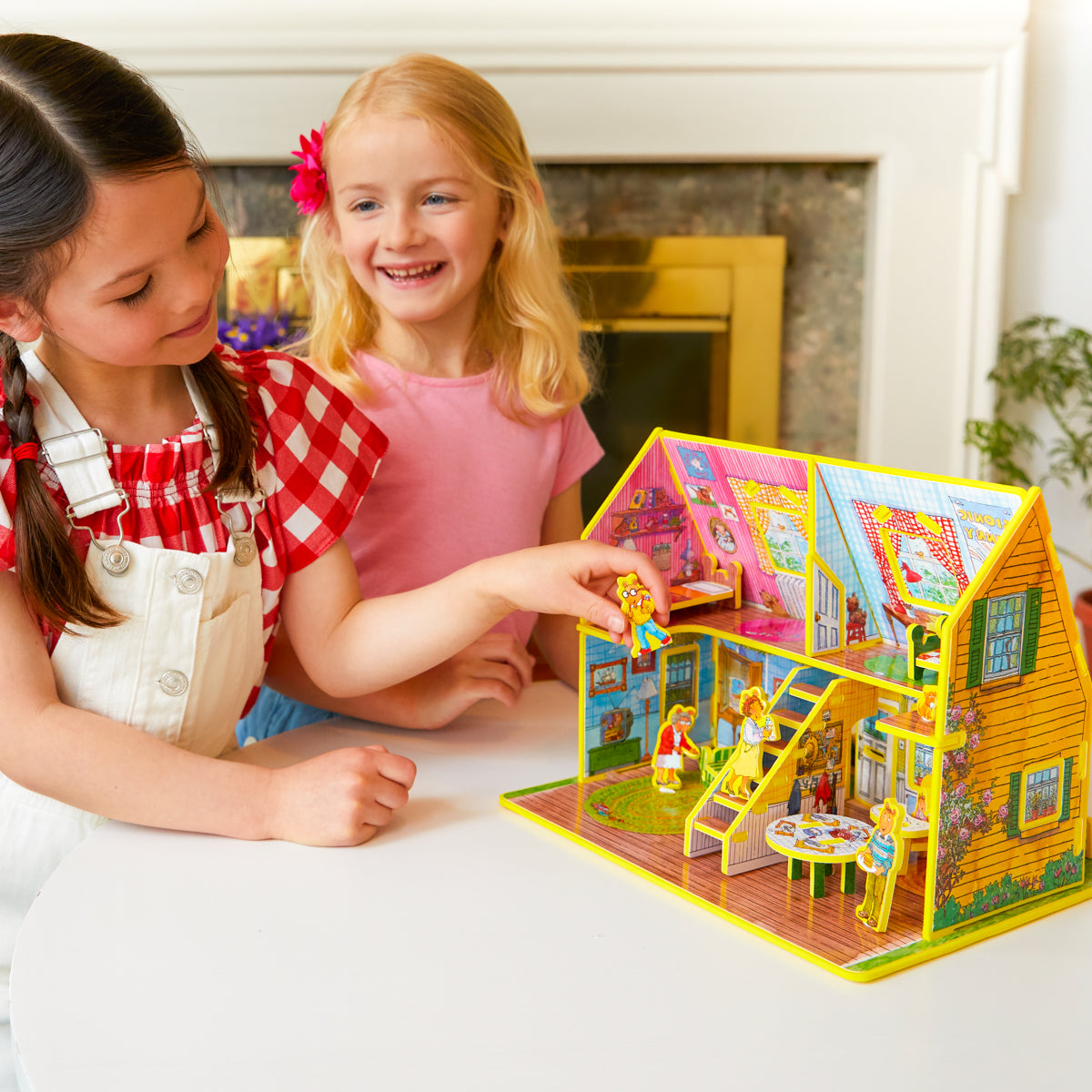 PBS Kids Arthur Toy House Two Girls Playing