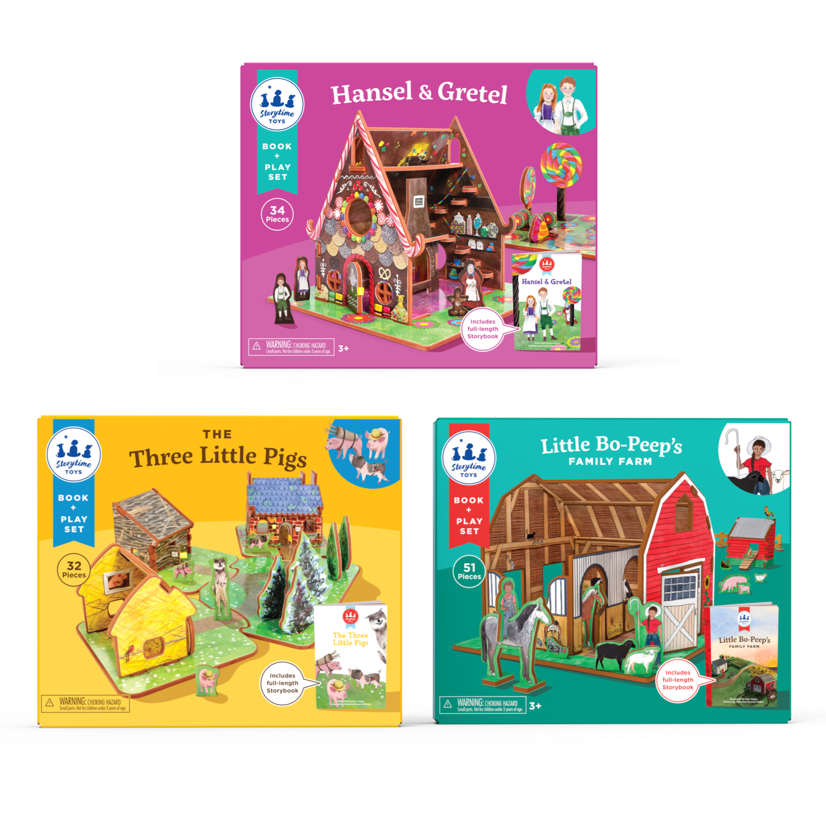 サブライム / stories,tales,lies&exaggerations Once Upon a Playtime Gift Set - Storytime Toys