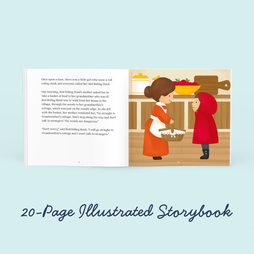 Little Red Riding Hood Storybook Playset