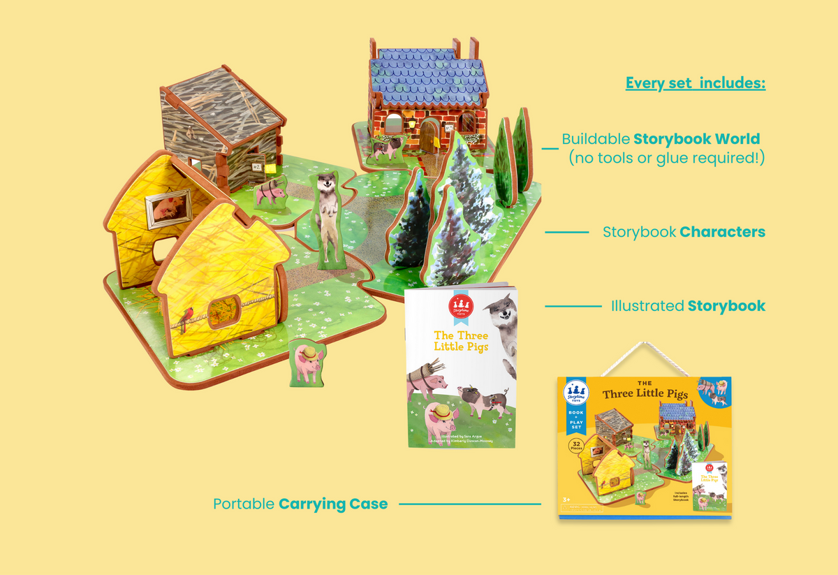Storytime Toys Bringing Books To Life As 3D Playsets Storytime Toys Bringing Books To Life As 3D Playsets