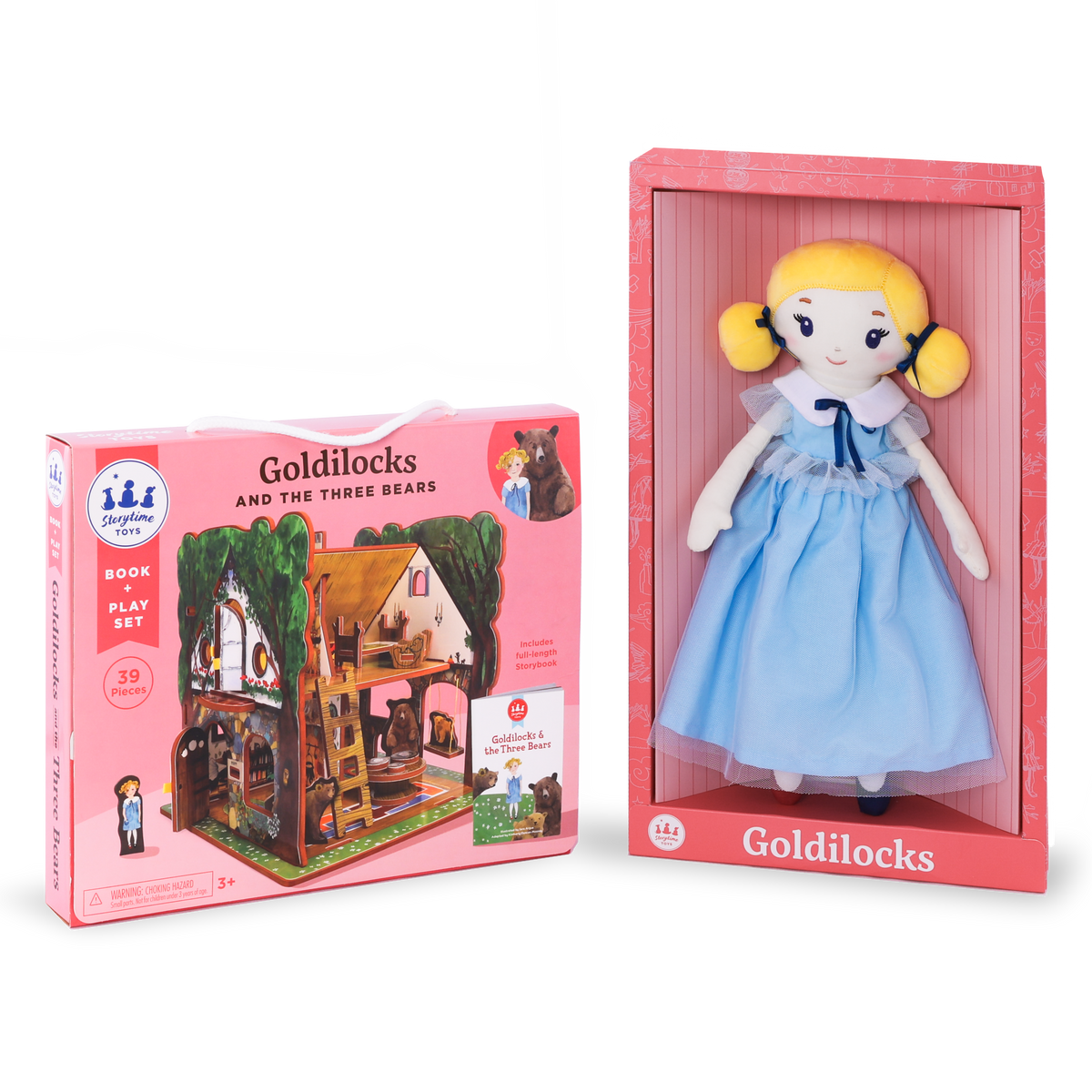 Goldilocks Collector’s Gift Set – Storybook Playset + Limited Edition Doll